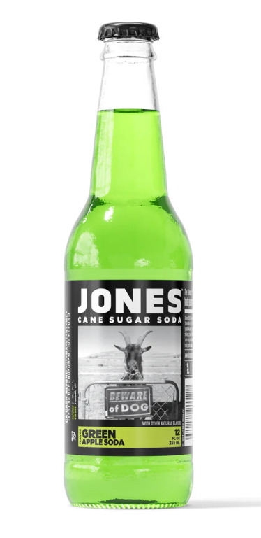 Jones Green Apple Soda