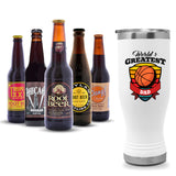 World's Greatest Dad Tumbler & Gourmet 12-Pack Root Beer Sampler Bundle