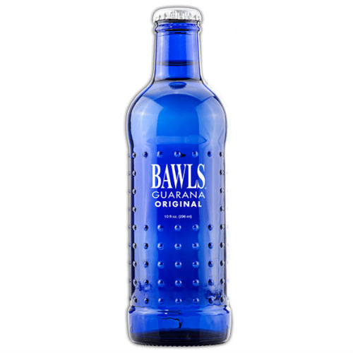 BAWLS Guarana Energy Drink - 10 oz (12 Glass Bottles)