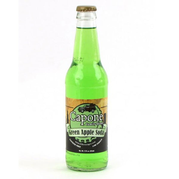 Capone Green Apple 12 oz (12 Glass Bottles)