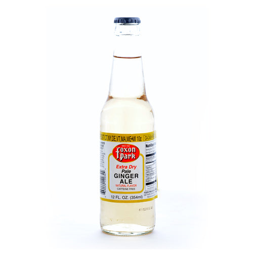 Foxon Park Extra Dry Pale Ginger Ale - 12 oz (12 Glass Bottles)