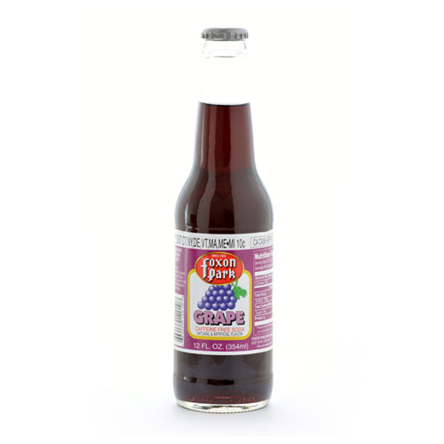 Foxon Park Grape - 12 oz (12 Glass Bottles)