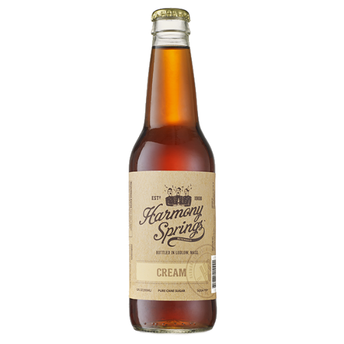 Harmony Springs Cream Soda - 12 OZ (12 Glass Bottles)