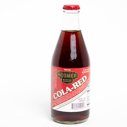 Hosmer Mountain Cola Red Soda - 12 oz (12 Glass Bottles)