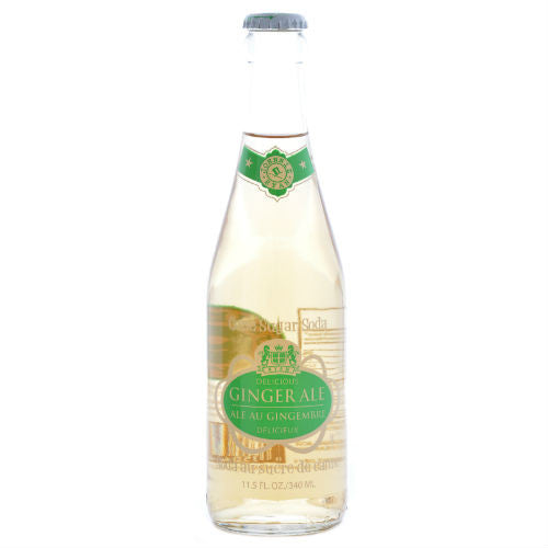 Johnnie Ryan Delicious Ginger Ale - 11.5 oz (12 Glass Bottles)