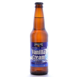 Langers Premium Vanilla Cream - 12 oz (12 Pack) - Beverages Direct