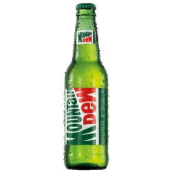 Mountain DEW Glass Bottles - 12oz (12 Pack) - Beverages Direct