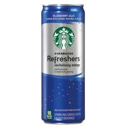 Starbucks Refreshers Blueberry Acai - 12oz (12 Pack) - Beverages Direct
