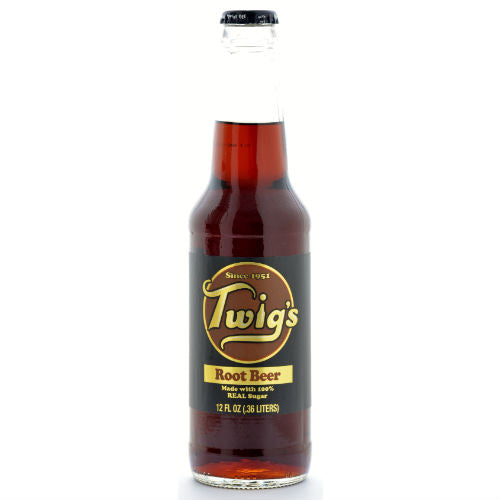 Twigs Root Beer - 12 oz (12 Glass Bottles)