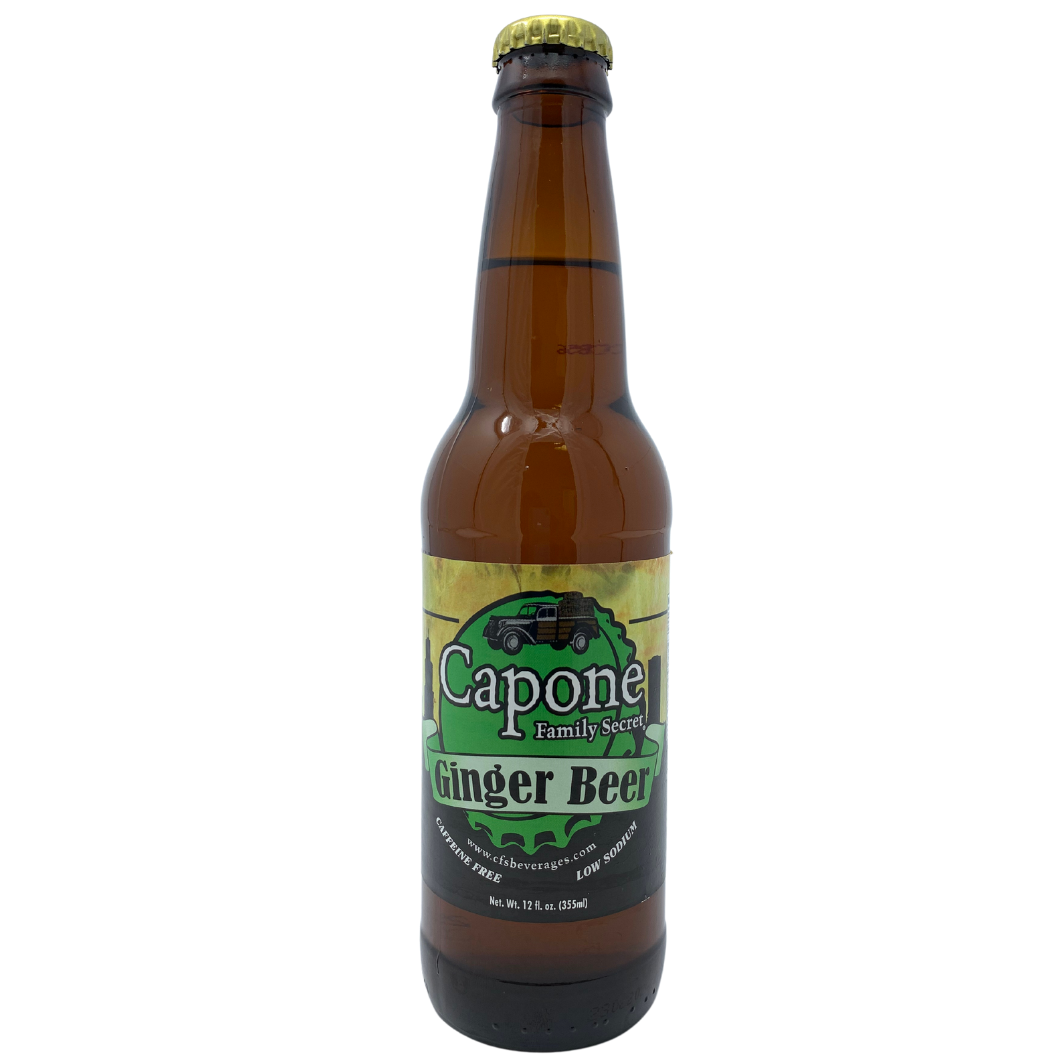 Capone Ginger Beer - 12 oz (12 Glass Bottles)