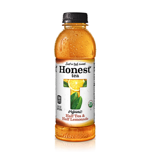Honest Tea Organic Half Tea and Half Lemon - 16.9 OZ (12 Pack) - Beverages Direct