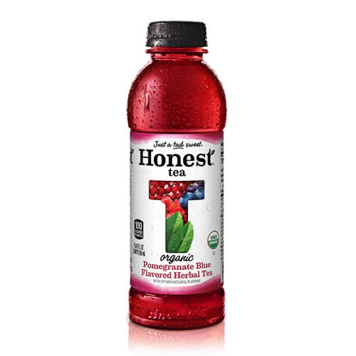 Honest Tea Organic Pomegranate Blue Tea - 16.9 oz (12 Pack) - Beverages Direct
