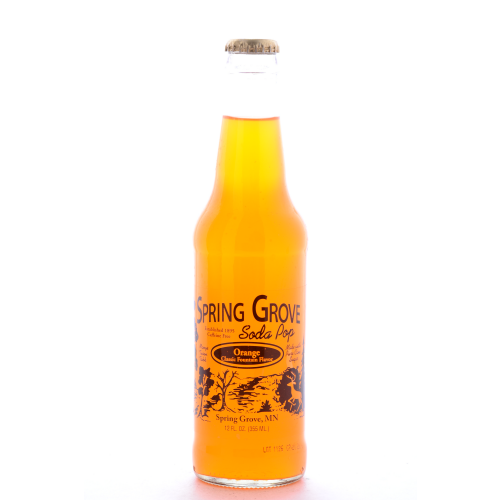 Spring Grove Orange - 12 oz (12 Pack) - Beverages Direct