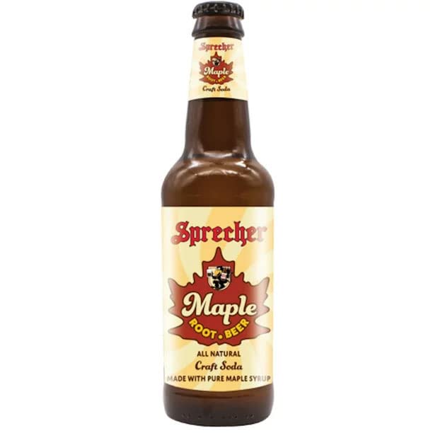 Sprecher Maple Root Beer - 16 oz Glass Bottles