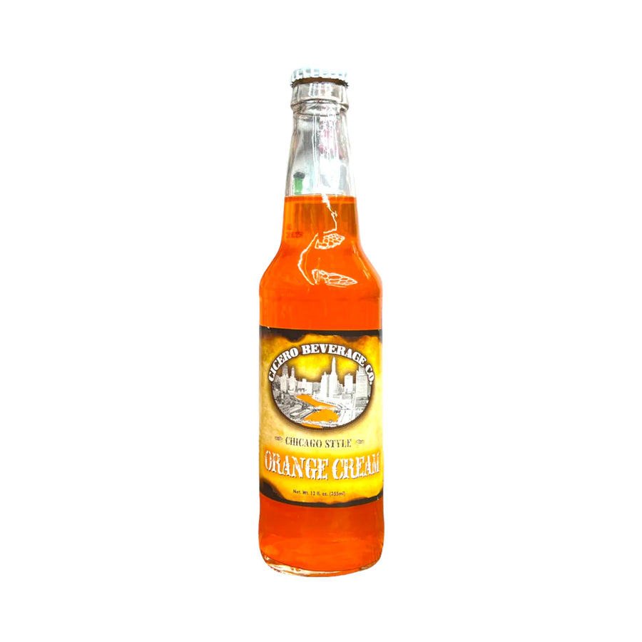 Cicero Orange Cream - 12 oz Glass Bottles