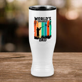 World's Greatest Dad Tumbler & Gourmet 12-Pack Root Beer Sampler Bundle