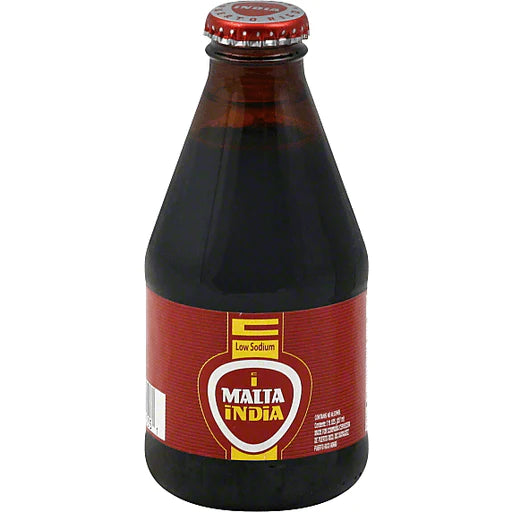 Malta India 7 oz (12 Glass Bottles)