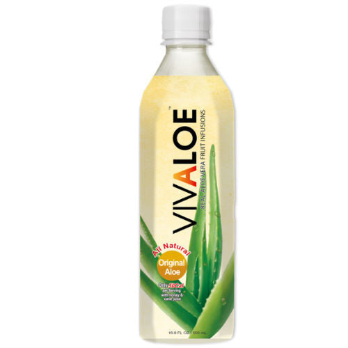 Vivaloe Original Aloe - 16.9 oz (24 Pack)