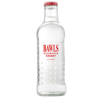 BAWLS Guarana Cherry - 10 oz (12 Glass Bottles)