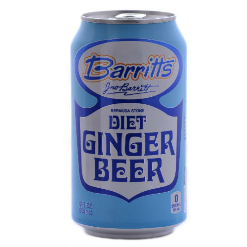 Barritts DIET Bermuda Ginger Beer - 12 oz Cans