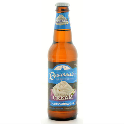 Baumeister Vanilla Cream Soda - 12 oz (12 Glass Bottles)
