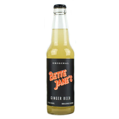 Bette Jane's Original Ginger Beer - 12 OZ (12 Glass Bottles)