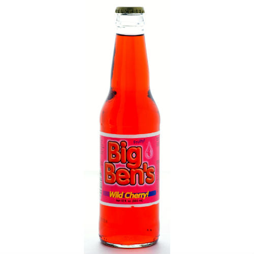 Big Ben's Wild Cherry Soda - 12 oz Glass Bottles