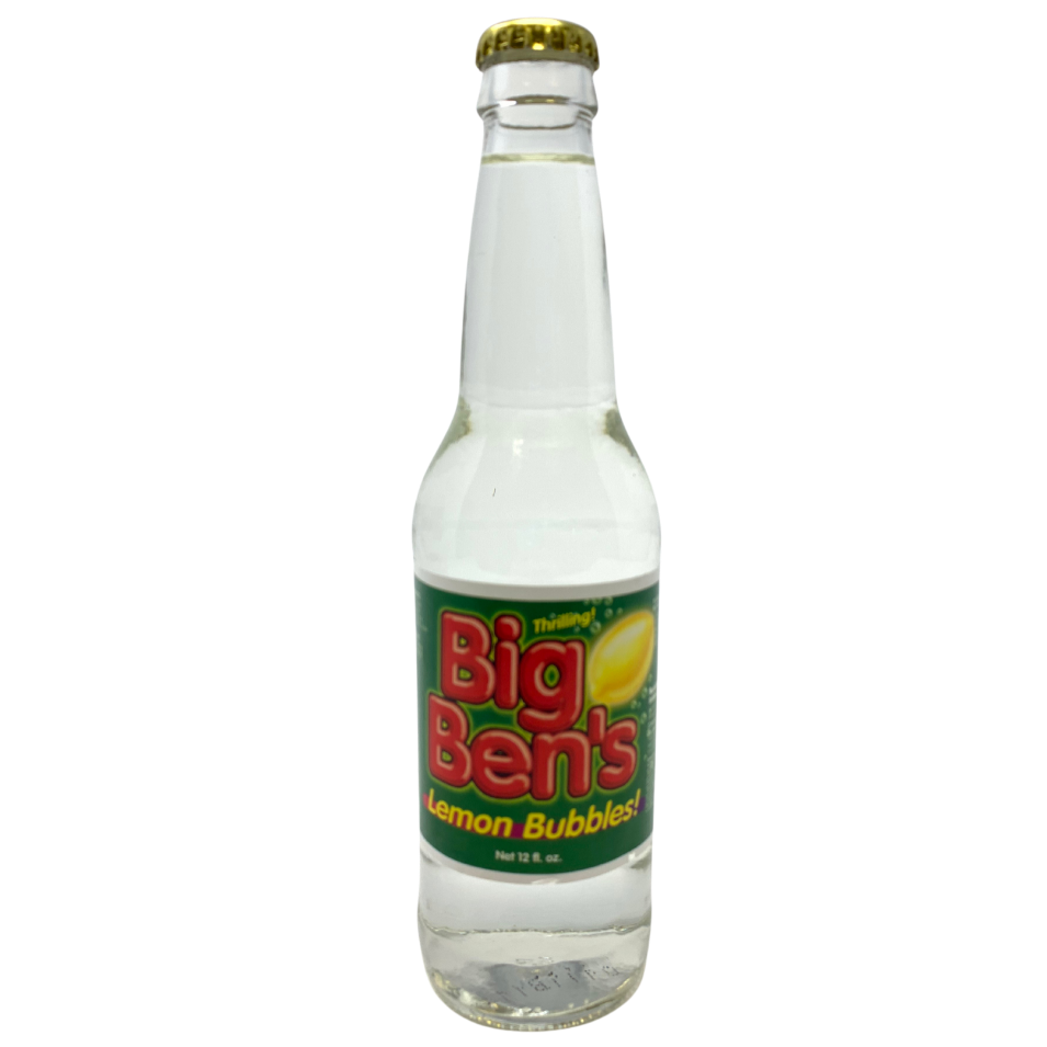 Big Ben's Lemon Bubbles - 12OZ (12 Glass Bottles)