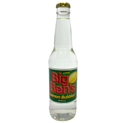 Big Ben's Lemon Bubbles - 12 oz Glass Bottles