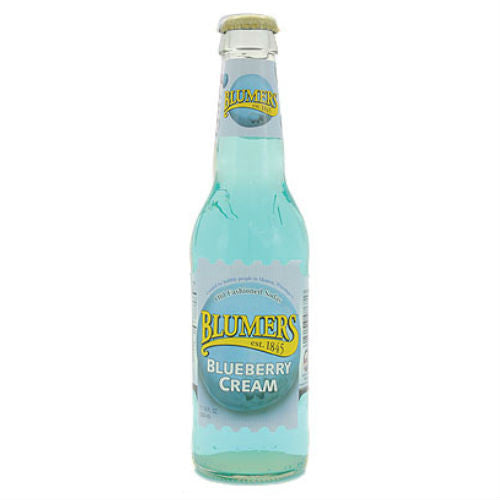 Blumers Blueberry Cream - 12 oz (12 Glass Bottles)