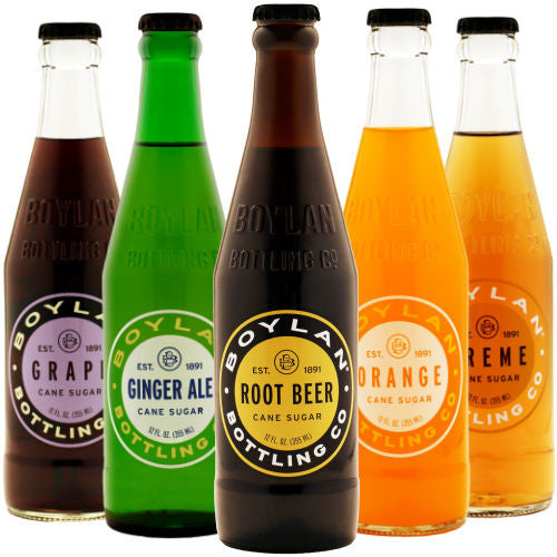 Boylan Bottleworks Sampler - 12 oz Glass Bottles
