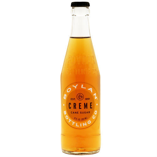 Boylan Bottleworks Creme Soda - 12 oz Glass Bottles