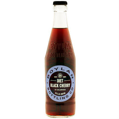 Boylan Bottleworks Diet Black Cherry - 12 oz Glass Bottles