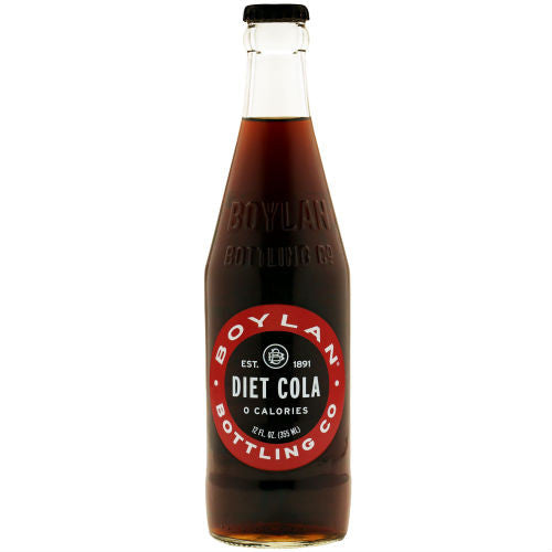 Boylan Bottleworks Diet Cola - 12 oz (12 Glass Bottles)