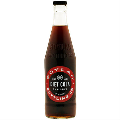 Boylan Bottleworks Diet Cola - 12 oz Glass Bottles