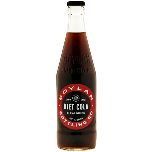 Boylan Bottleworks Diet Cola - 12 oz Glass Bottles