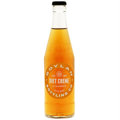 Boylan Bottleworks Diet Creme - 12 oz Glass Bottles