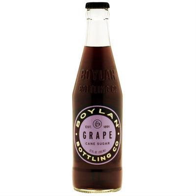 Boylan Grape Soda - 12 oz Glass Bottles
