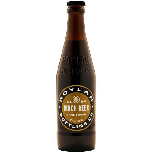 Boylans Original Birch Beer - 12 oz Glass Bottles