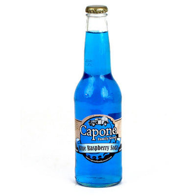 Capone Blue Raspberry - 12 oz Glass Bottles