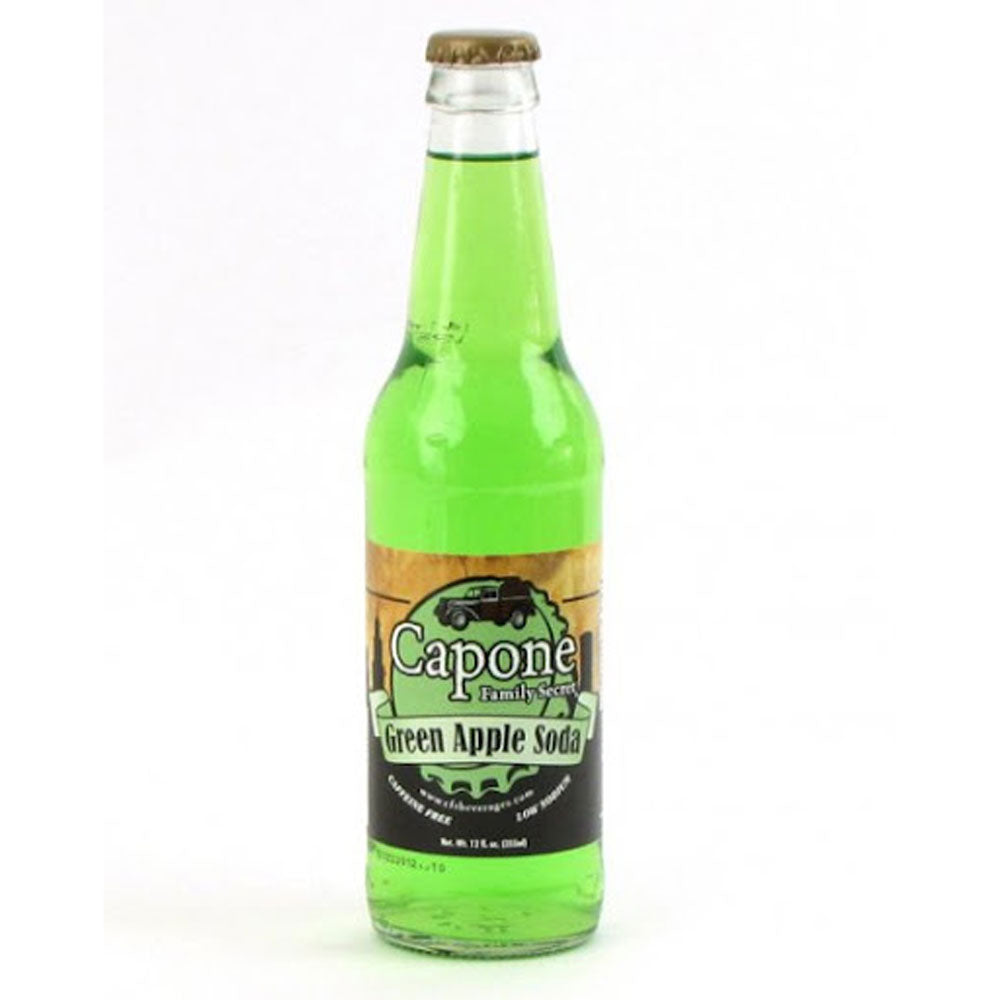 Capone Green Apple - 12 oz (12 Glass Bottles)