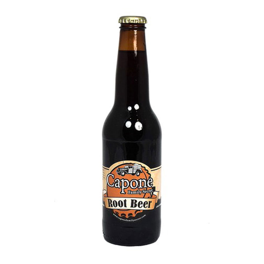 Capone Root Beer - 12 oz Glass Bottles
