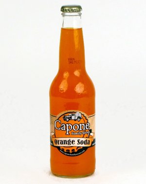 Capone Orange Soda - 12 oz Glass Bottles