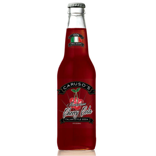 Caruso's Maraschino Cherry Cola - 12 oz (12 Pack)
