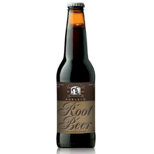 Caruso's Robusto Root Beer - 12 oz (12 Pack)