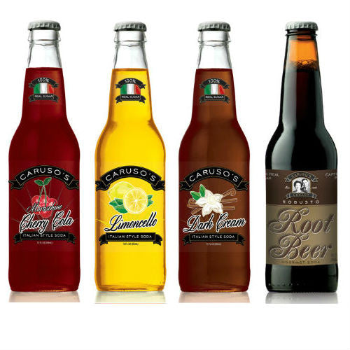 Caruso's Soda Sampler - 12oz (12 Pack)