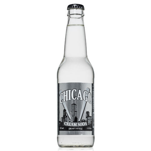 Chicago Draft Style Cream Soda - 12 oz (12 Glass Bottles)