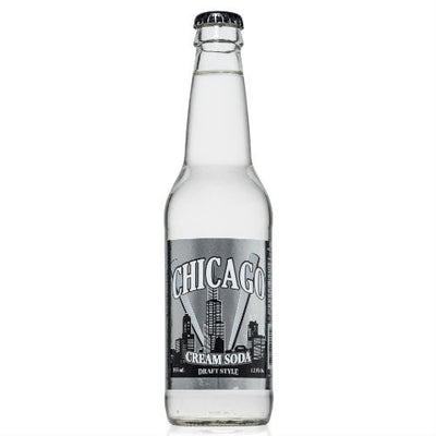 Chicago Draft Style Cream Soda - 12 oz Glass Bottles