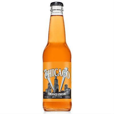 Chicago Draft Style Orange Cream - 12 oz Glass Bottles