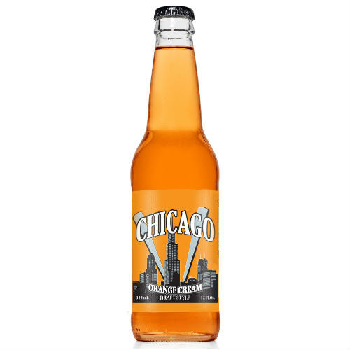 Chicago Draft Style Orange Cream - 12 oz Glass Bottles